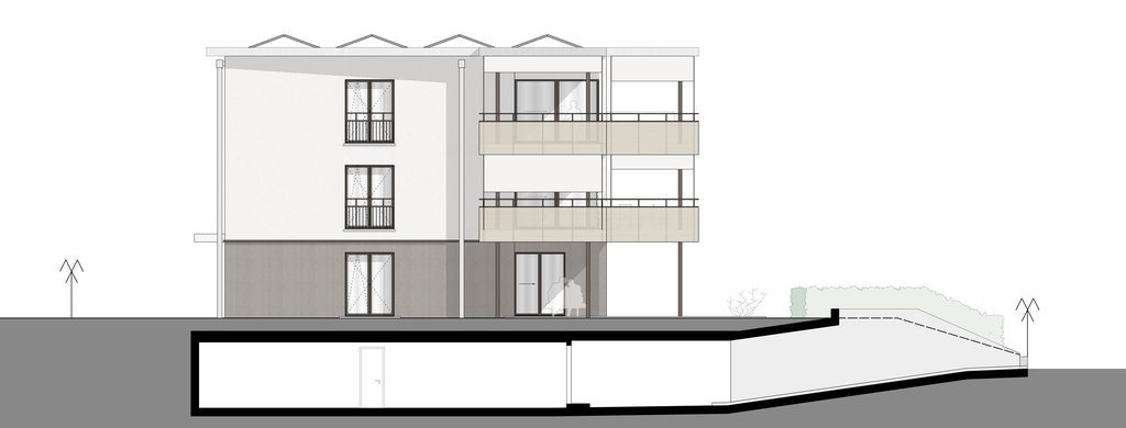 Nordwestfassade