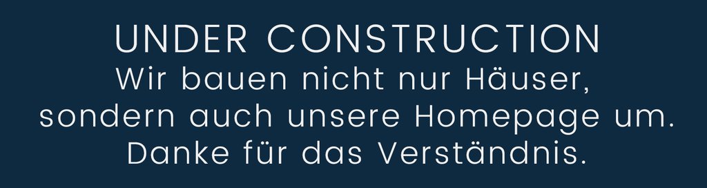 under construction