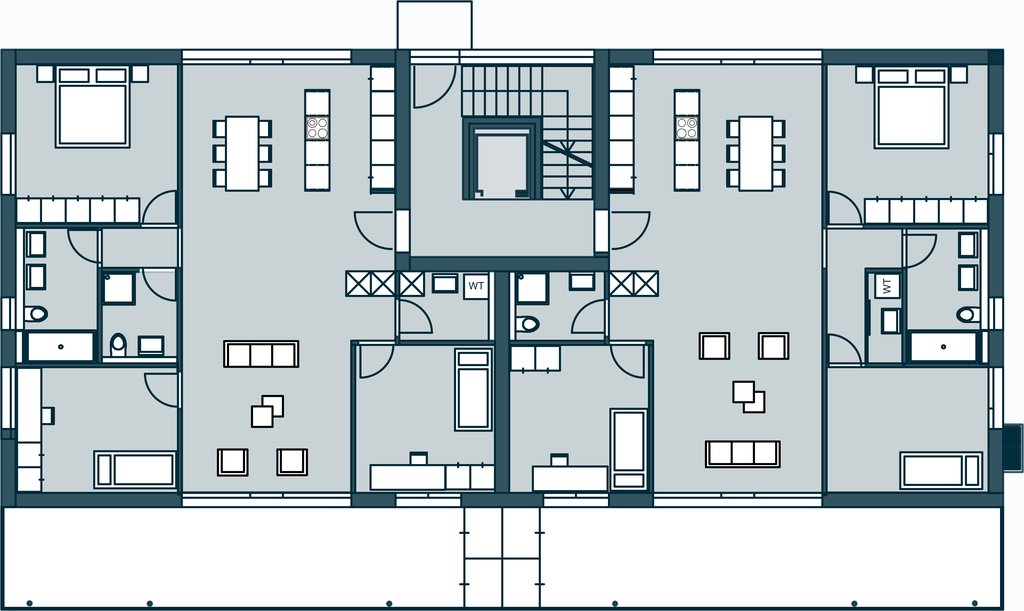 Grundriss Obergeschoss